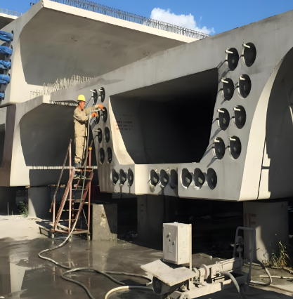 柳北压浆料施工流程及注意事项